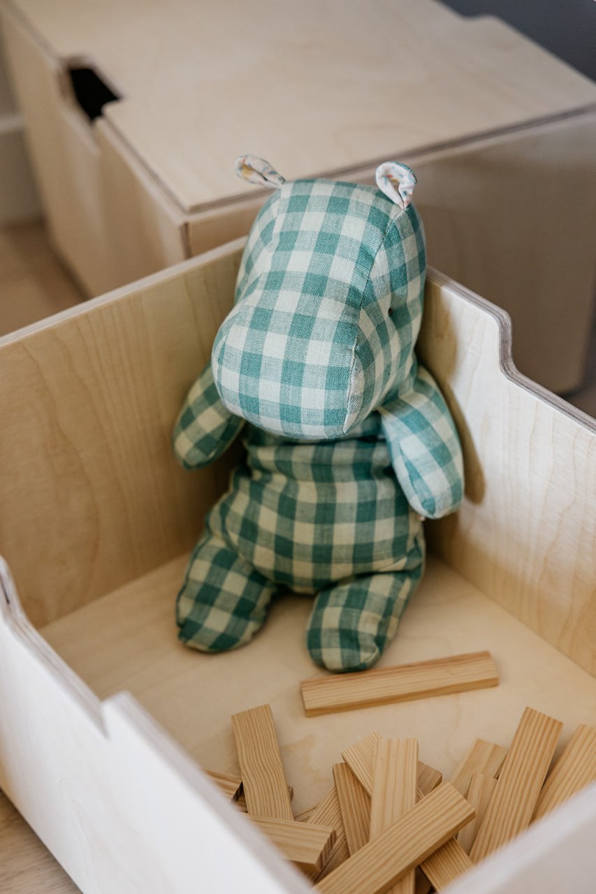 Montessori Aufbewahrungskisten Kinderzimmer | Stapelbare Holzkisten als Tritthilfe - natur Aufbewahrung toddie.de ®