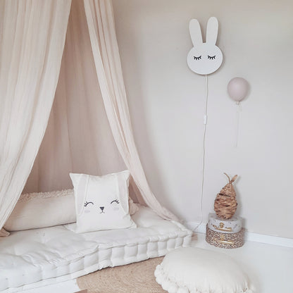 Houten wandlamp kinderkamer | Konijn - toddie.nl