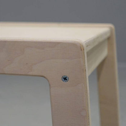 Houten kindertafeltje 1-3 jaar | Blank - toddie.nl