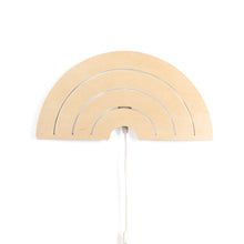 Houten wandlamp kinderkamer | Regenboog - toddie.nl