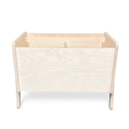 Blank houten opbergkist/boekenkist met klep - toddie.nl