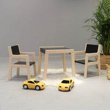 Houten kindertafeltje 1-3 jaar | Zwart - toddie.nl