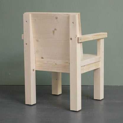 Houten kinderstoeltje 4-6 jaar | Kiddo - toddie.nl
